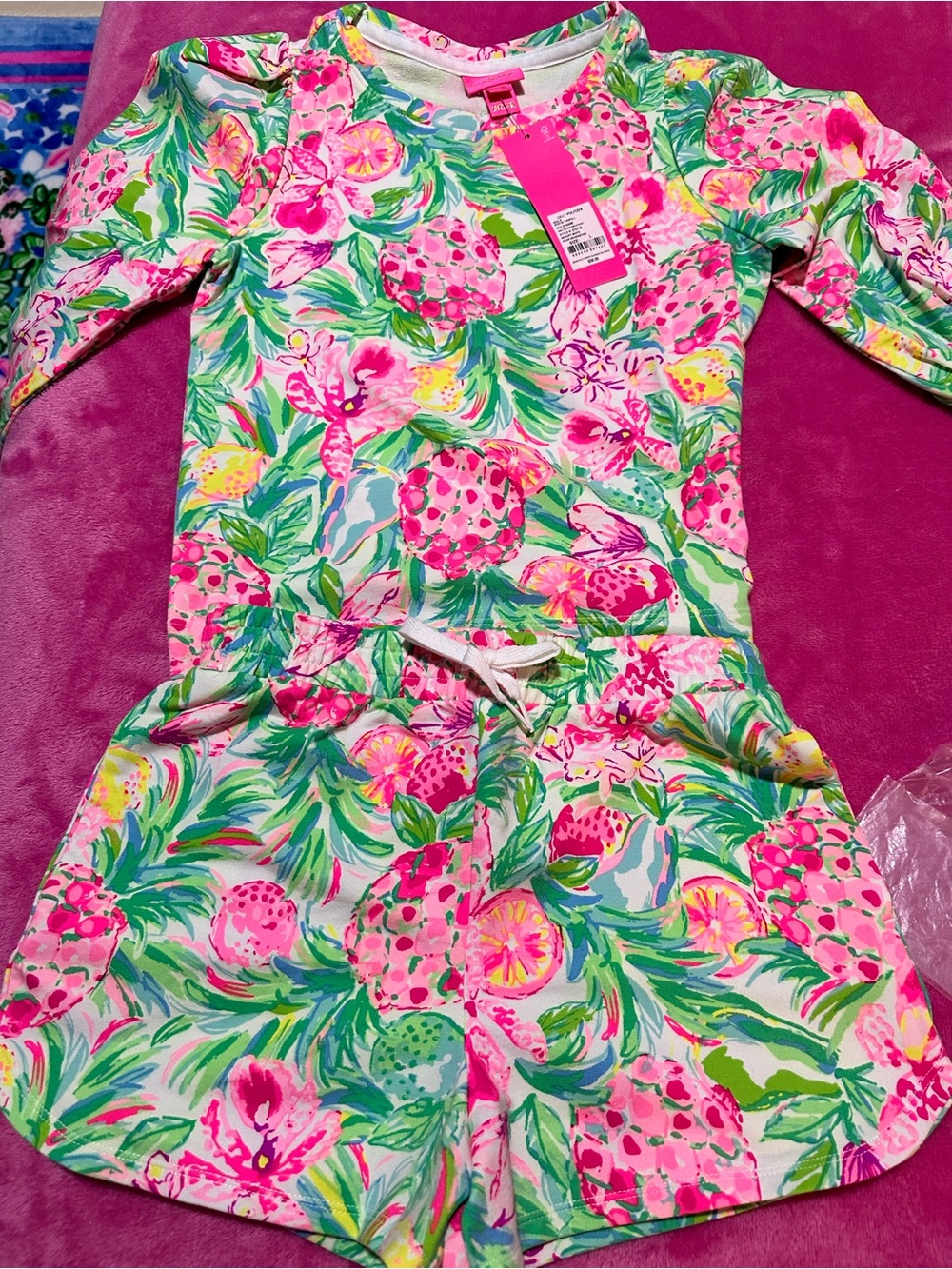 Lilly Pulitzer Girls Corden Short Set